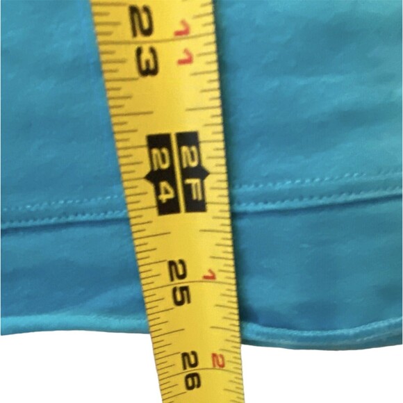 Real Comfort Womens Bundle 2 Tees Kelly Green Turq Cap sleeves XL Embroidery NEW - Picture 9 of 10